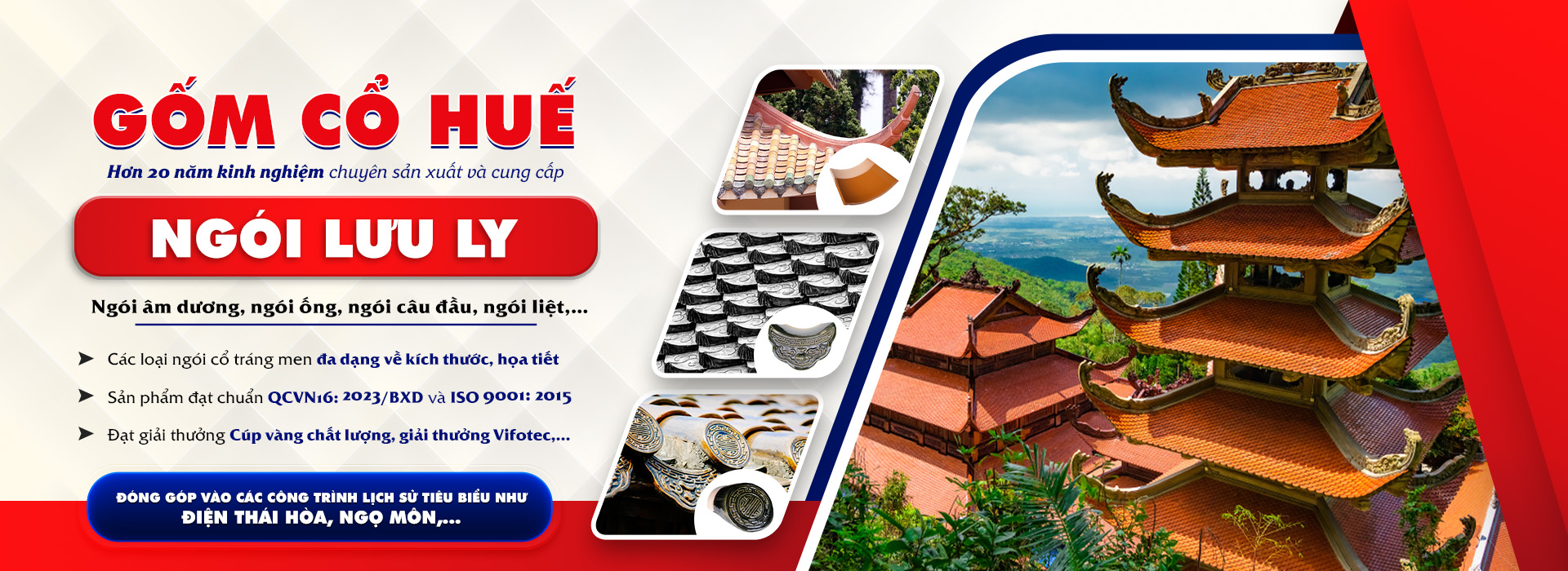Cơ Sở Sản Xuất Ngói Gốm Cổ Huế - Ngói Lưu Ly